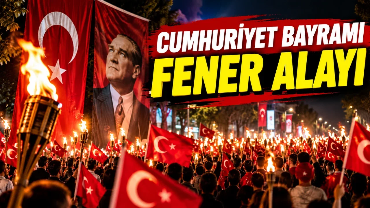 Cumhuriyet Bayramı Fener Alayı