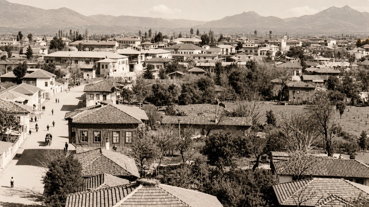 Atatürk Caddesi Uzaktan Görünümü